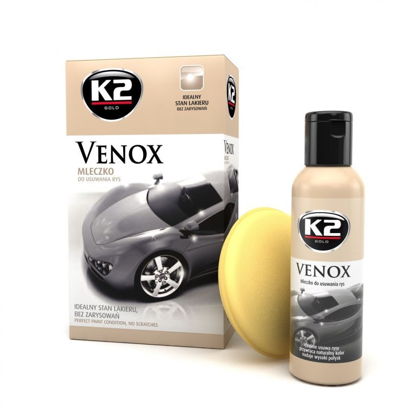 Полироль для кузова с воском 180гр. с губкой Venox G050 K2 фото 2