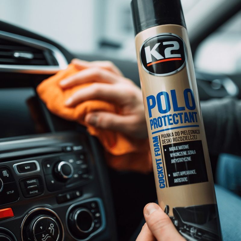 Полироль торпеды матовый зеленый чай 750мл Polo Protectant K417ZH K2 фото 5