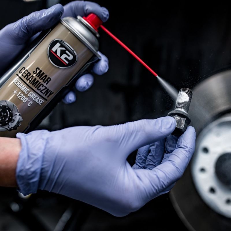 Смазка керамическая высокотемпературная 400мл (-1200°C) Ceramic Grease W124 K2 фото 3